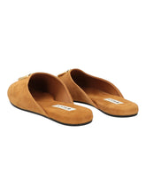 Load image into Gallery viewer, Bally Gylon 6304027 Women's Deserto Suede Leather Slippers Size 7.5 MSRP $750
