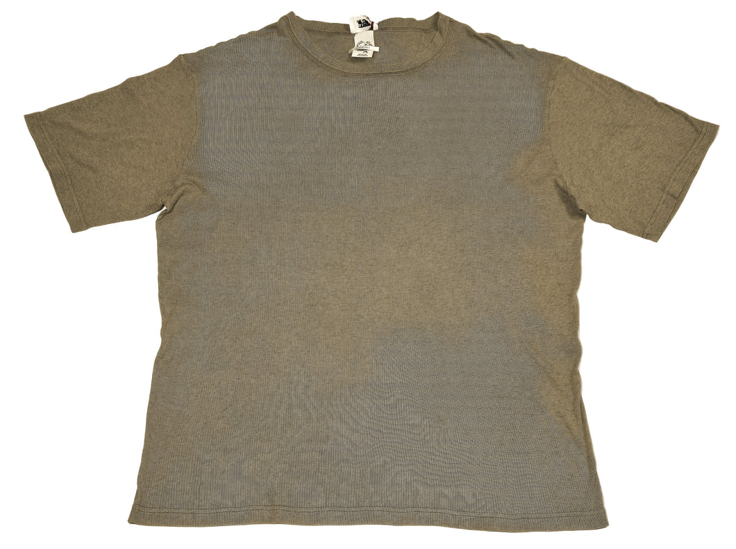 Bally 6239959 Men's Olive Green Cotton /Cashmere T-Shirt Size XX Large