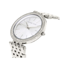 Load image into Gallery viewer, Michael Kors Darci MK3190 Women&#39;s Silver Quartz 33MM Watch MSRP $250
