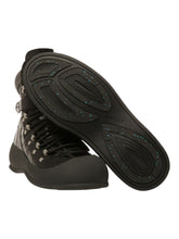 Load image into Gallery viewer, Bally Clyff 6304656 Men&#39;s Black Crocodile Embossed Leather Boots MSRP $1100
