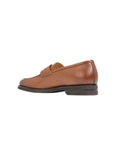 Load image into Gallery viewer, Bally Wekor 6307374 Men's Cuero Leather Penny Loafers MSRP $1100
