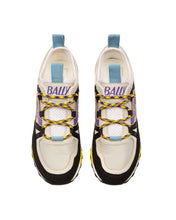 Load image into Gallery viewer, Bally Glick 6239599 Men&#39;s Black and Dust White Synthetic Sneakers MSRP $560

