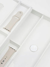 Load image into Gallery viewer, Wolf 1834 Watch Valet With Strap Tray For Apple Watch White - 463001
