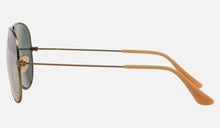 Load image into Gallery viewer, Ray-Ban RB3025 167/4K Bronze-Copper Aviator Flash Lilac Mirror 55-14-135
