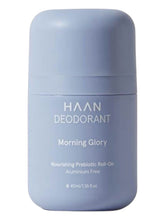 Load image into Gallery viewer, HAAN Morning Glory Nourishing Prebiotic Deodorant Roll-On 1.35oz/40ml
