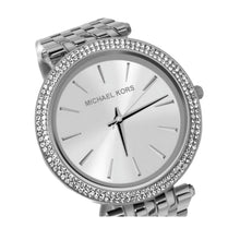 Load image into Gallery viewer, Michael Kors Darci MK3190 Women&#39;s Silver Quartz 33MM Watch MSRP $250
