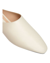 Load image into Gallery viewer, Bally Nara 6303413 Ladies Bone Flat Leather Pumps Size 8.5 MSRP $650
