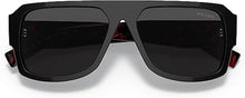 Load image into Gallery viewer, NEW PRADA Unisex PR 22YS 1AB5S0 Black Frame Dark Grey Lens Sunglasses MSRP $475
