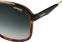 Load image into Gallery viewer, Carrera CA133/S Men&#39;s  Havana Gold Aviator Sunglasses MSRP $175
