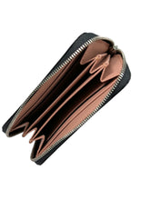 Load image into Gallery viewer, Bally 6227007 Dorin MultiRose Leather Zip-Around Wallet MSRP $350
