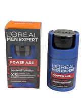 Load image into Gallery viewer, L'Oreal Men Expert Power Age Revitalising Hyaluronic Acid Face Moisturiser 50ml
