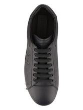 Load image into Gallery viewer, Bally Asher 6205249 Men&#39;s Black Calf Plain Leather Sneakers US 13 MSRP $550
