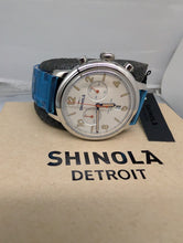 Load image into Gallery viewer, Shinola Men's The Traveler S0120286632 2 Eye Chronograph 42 mm Watch MSRP $1050

