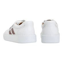 Load image into Gallery viewer, Bally Coby 6310054 Men's White Lamb Leather Sneakers MSRP $635
