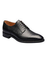 Load image into Gallery viewer, Bally Scrivani 6231321 Men's Black Grained Leather Derby Shoes MSRP $1260
