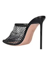 Load image into Gallery viewer, Bally Tyna 6304039 Women's Black Crystal Mesh Pumps MSRP $1350
