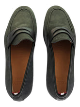Load image into Gallery viewer, Bally Plumy 6237975 Men&#39;s Agata Calf Nubuck Grained Leather Loafers MSRP $720
