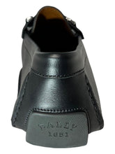 Load image into Gallery viewer, Bally Drulio 6211255 Men&#39;s Black Perforated Leather Loafers Size 13 MSRP $475
