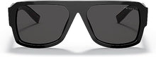 Load image into Gallery viewer, NEW PRADA Unisex PR 22YS 1AB5S0 Black Frame Dark Grey Lens Sunglasses MSRP $475
