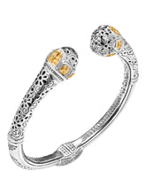 Load image into Gallery viewer, Konstantino Dome Sterling Silver and 18k Gold Bracelet BKJ696-130 MSRP $995
