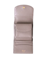 Load image into Gallery viewer, Bally 6300568 Blessy Wallet in Taupe Calf Leather MSRP $540
