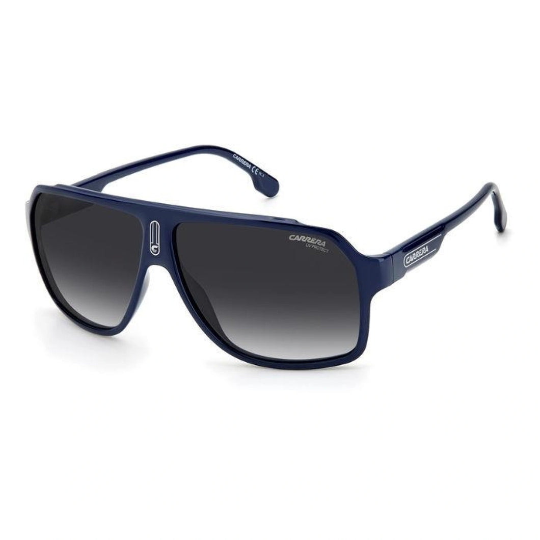 NEW CARRERA Men's 1030/S Blue Frame Grey Gradient Lens Sunglasses MSRP $176