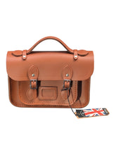 Load image into Gallery viewer, Cambridge Satchel MINNA1055MBN10101 The Mini Leather CrossBody Bag MSRP $265
