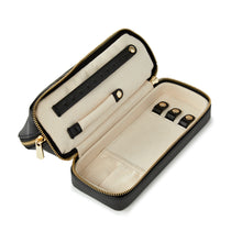 Load image into Gallery viewer, WOLF 886102 Black Leather Dual Jewelry Organizer - Fly Away With Me MSRP $150
