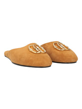 Load image into Gallery viewer, Bally Gylon 6304027 Women's Deserto Suede Leather Slippers Size 7.5 MSRP $750
