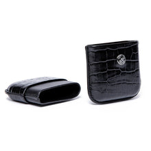 Load image into Gallery viewer, Rapport London Director's Range Leather Business Card Holder in Black D338
