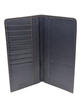Load image into Gallery viewer, Salvatore Ferragamo 606439 Blue Marine Folding Wallet MSRP $329
