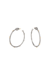 Load image into Gallery viewer, Konstantino Delos Sterling Silver &amp; 18k Yellow Gold Earrings SKMK3160-130
