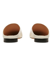 Load image into Gallery viewer, Bally Nara 6303413 Ladies Bone Flat Leather Pumps Size 8.5 MSRP $650
