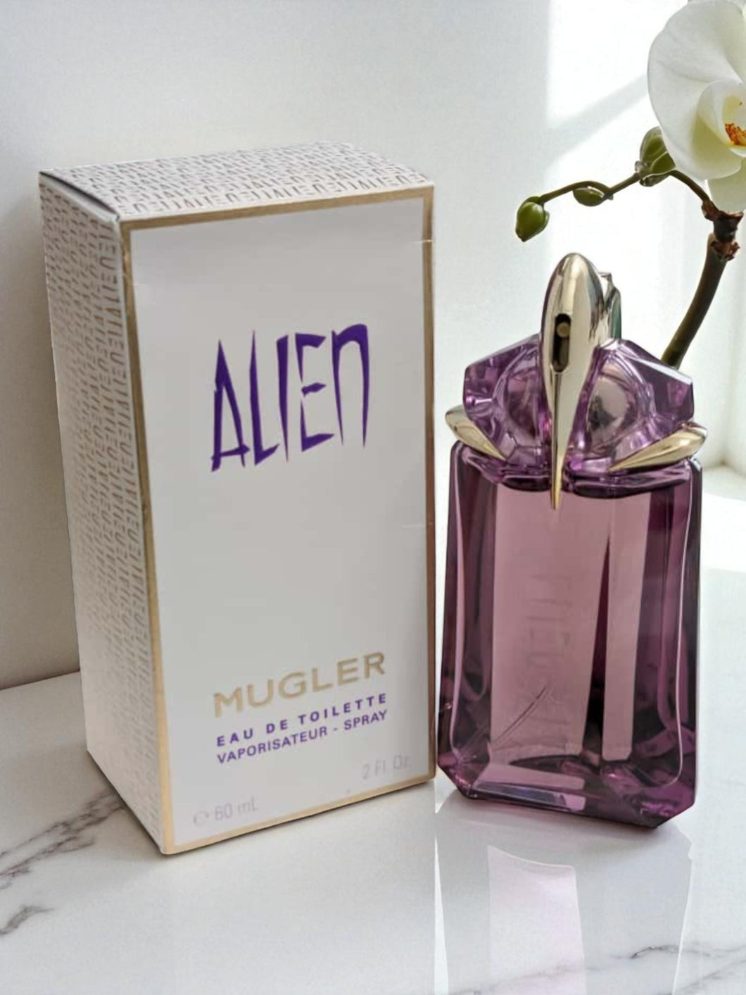 Alien By Mugler 2 oz/ 60 ml Eau De Toilette For Women MSRP $90