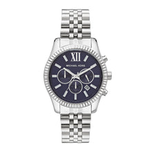 Load image into Gallery viewer, Michael Kors Lexington MK8280 Men&#39;s Silver-Tone Quartz 45mm Watch MSRP $295
