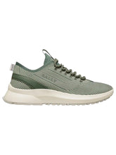 Load image into Gallery viewer, Bally Dean 6302848 Men&#39;s White/Sage Fabric &amp; Leather Sneaker MSRP $580
