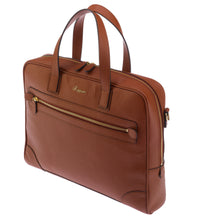 Load image into Gallery viewer, Rapport London Berkeley Leather Laptop Briefcase
