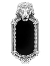 Load image into Gallery viewer, Konstantino Sterling Silver Lionhead Onyx Pendant with Chain MEKJ584-120 MSRP $870
