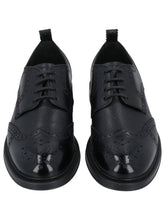 Load image into Gallery viewer, Bally Nicor 6301519 Men&#39;s Black Leather Derby Shoes MSRP $870
