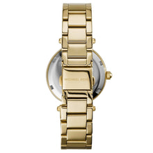Load image into Gallery viewer, Michael Kors Mini Parker MK6056 Women&#39;s Gold-Tone Quartz 33mm Watch MSRP $275
