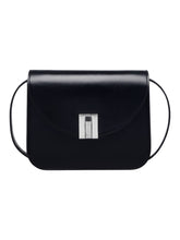 Load image into Gallery viewer, Bally 6309760 Ollam Flap Black Leather Cross Body MSRP $2399
