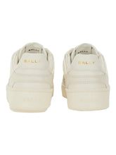Load image into Gallery viewer, Bally Ronnie 6309002 White Lace-Up Leather Sneakers MSRP $685
