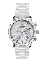 Load image into Gallery viewer, Shinola Detroit Canfield 40mm S0120259728 Sport Chronograph MOP Watch MSRP $1350
