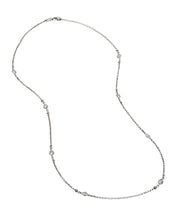 Load image into Gallery viewer, Konstantino Pythia Sterling Silver &amp; Crystal Necklace KOMK4755-480 MSRP $430
