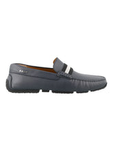 Load image into Gallery viewer, Bally Pearce 6206926 Men's Blue Navy Leather Loafers MSRP $678
