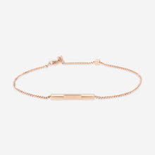 Load image into Gallery viewer, GUCCI Link to Love 18kt Pink Gold Bracelet YBA662106002 MSRP $1,250
