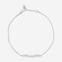 Load image into Gallery viewer, GUCCI Link to Love 18kt White Gold and Diamond Bracelet YBA662121001 MSRP $2,080
