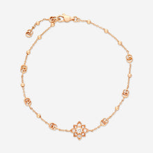 Load image into Gallery viewer, GUCCI Flora 18kt Pink Gold and Diamond Bracelet YBA702389001 MSRP $2,760

