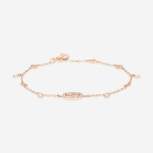Load image into Gallery viewer, GUCCI 18kt Pink Gold and Diamonds Bracelet YBA729403001 MSRP $2,750
