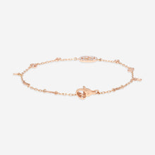 Load image into Gallery viewer, GUCCI 18kt Pink Gold and Diamonds Bracelet YBA729403001 MSRP $2,750
